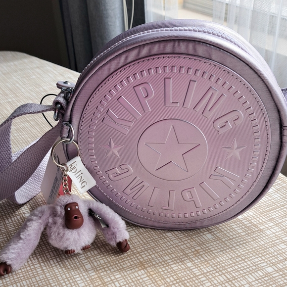 Kipling Fernanda Circle Metallic Crossbody Bag - Picture 3 of 11